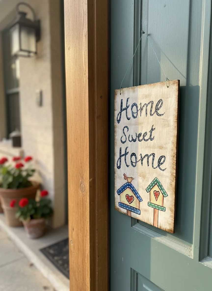 Πινακίδα Home Sweet Home